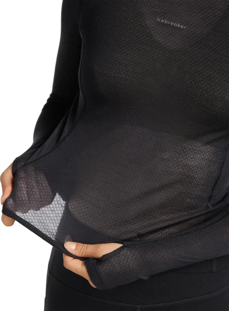 Merino Blend 75 Cool-Lite Featherlight LS Crewe - Womens - Image 11