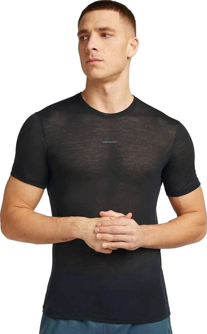 Merino Blend 75 Cool-Lite Featherlight SS Crewe - Mens - Image 13