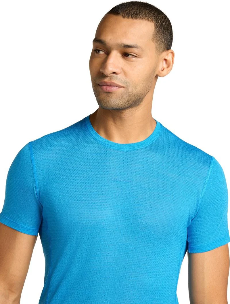 Merino Blend 75 Cool-Lite Featherlight SS Crewe - Mens - Image 4