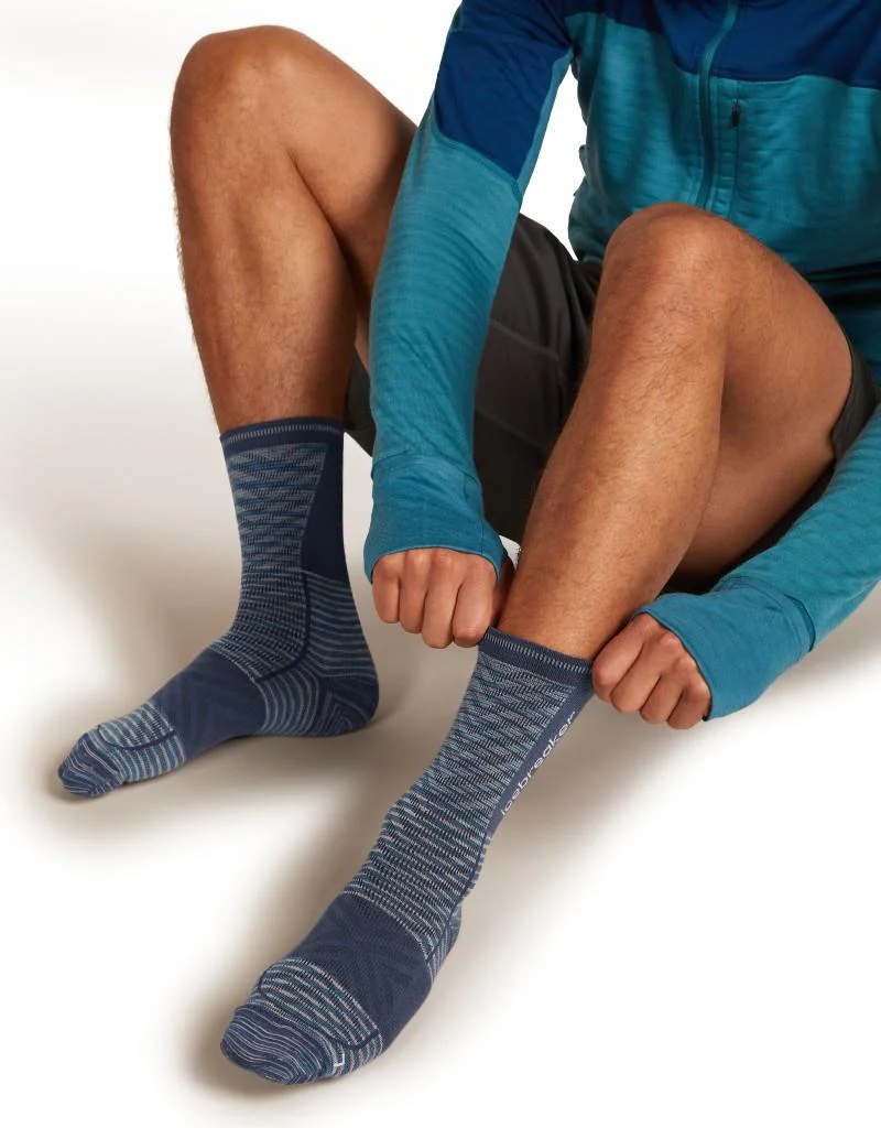 Merino Blend Run+ Crew Socks - Ultralight - Fusion Dye - Mens - Image 4