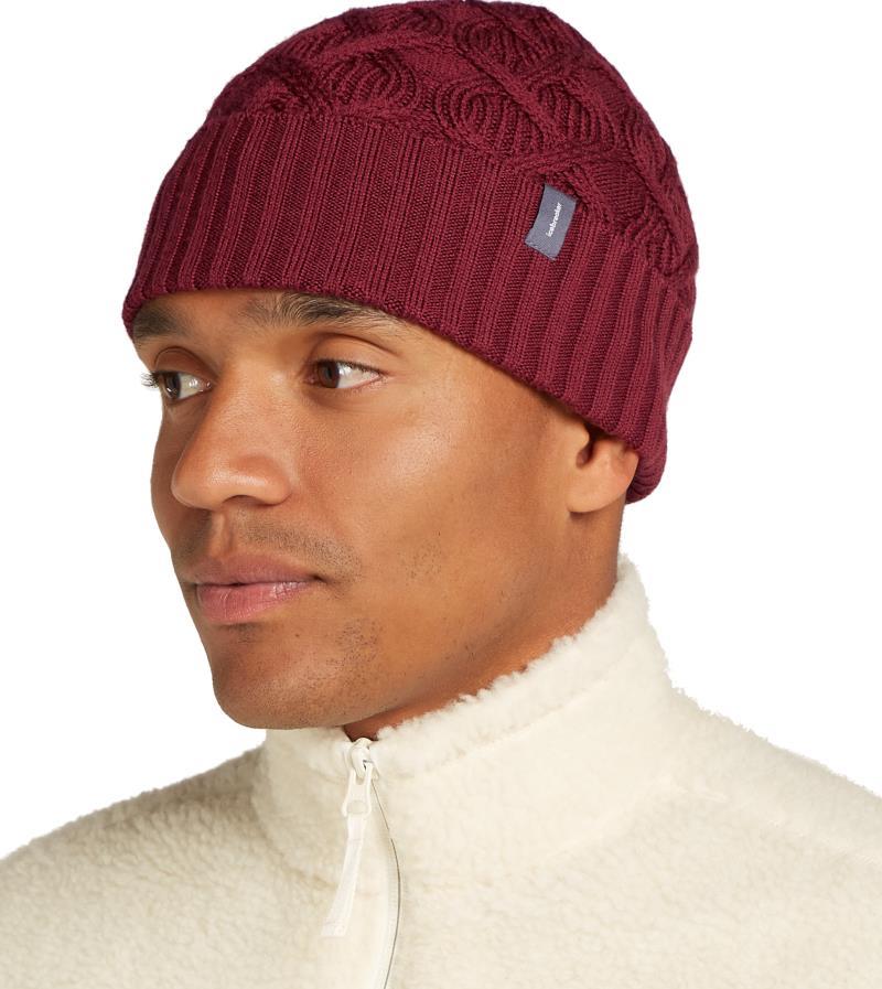 Merino Cable Knit Beanie - Image 5