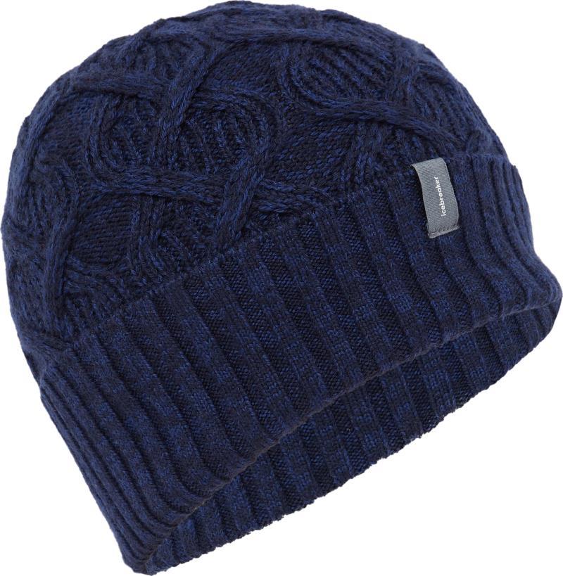 Merino Cable Knit Beanie - Image 7