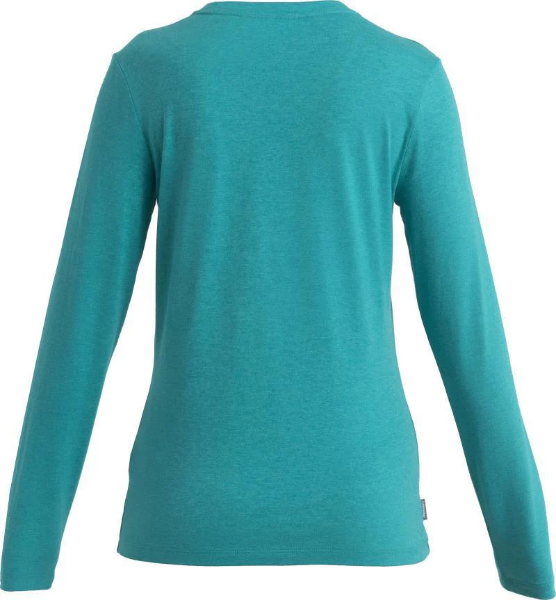 Merino Central Classic LS Tee - Icebreaker - Womens - Image 2
