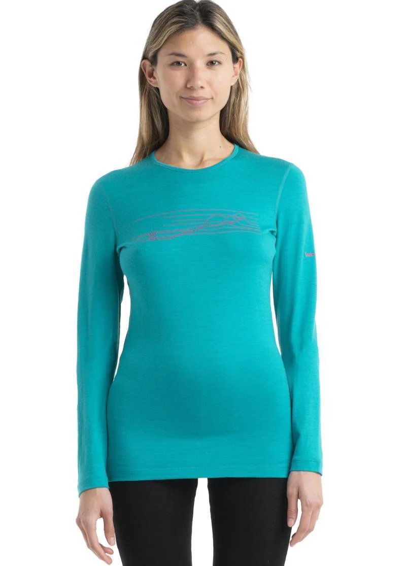Merino Central Classic LS Tee - Icebreaker - Womens - Image 3