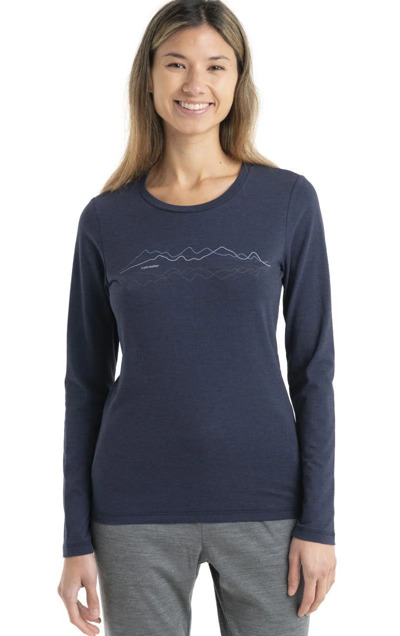Merino Central Classic LS Tee - Icebreaker - Womens - Image 7