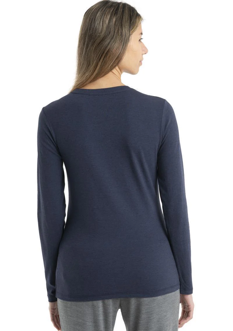 Merino Central Classic LS Tee - Icebreaker - Womens - Image 8