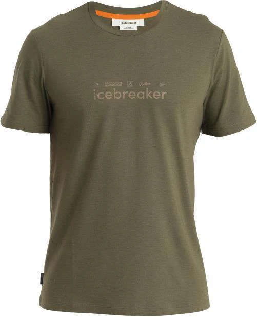 Merino Central Classic SS Tee Nature Touring Club - Mens - Image 3