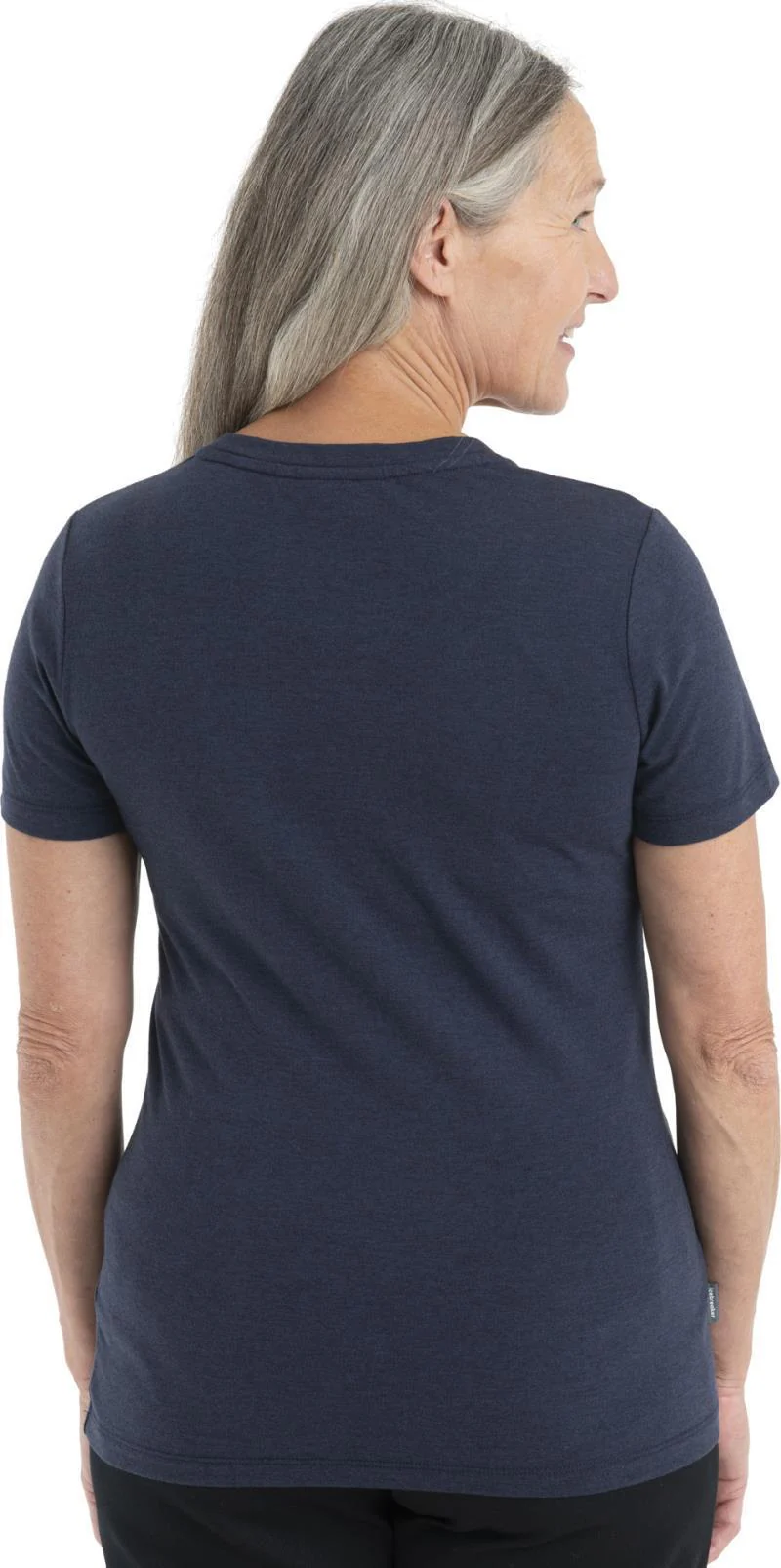 Merino Central Classic SS Tee - Swarming Shapes - Womens - Image 6