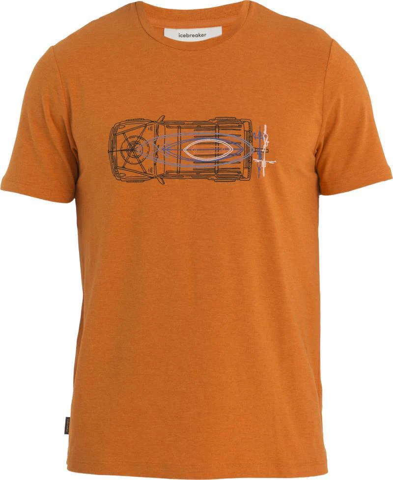 Merino Central Classic SS Tee - Wireframe Wonder - Mens