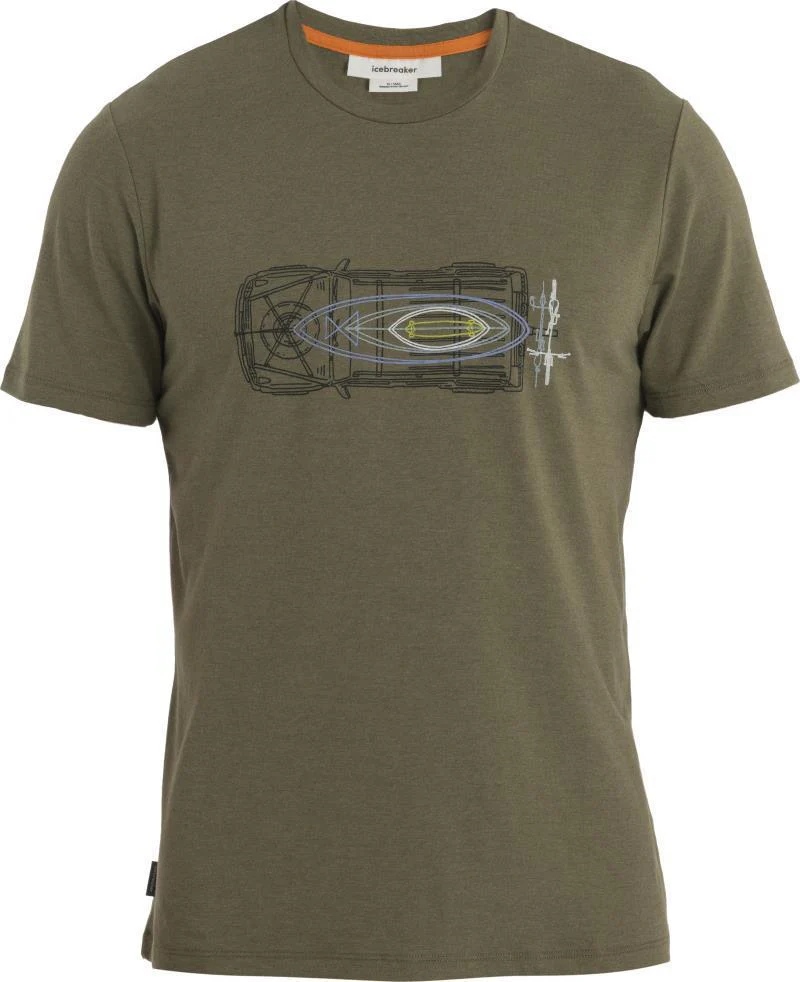 Merino Central Classic SS Tee - Wireframe Wonder - Mens - Image 4