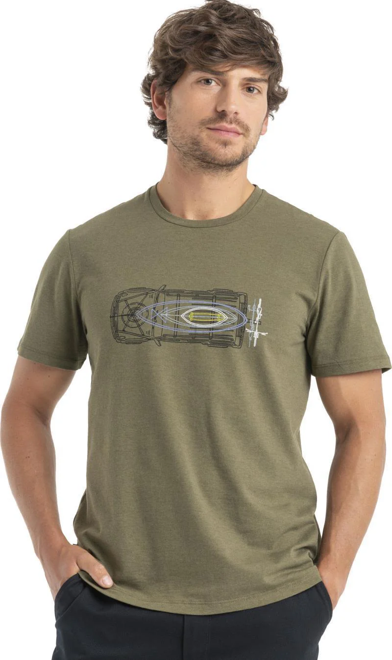 Merino Central Classic SS Tee - Wireframe Wonder - Mens - Image 6