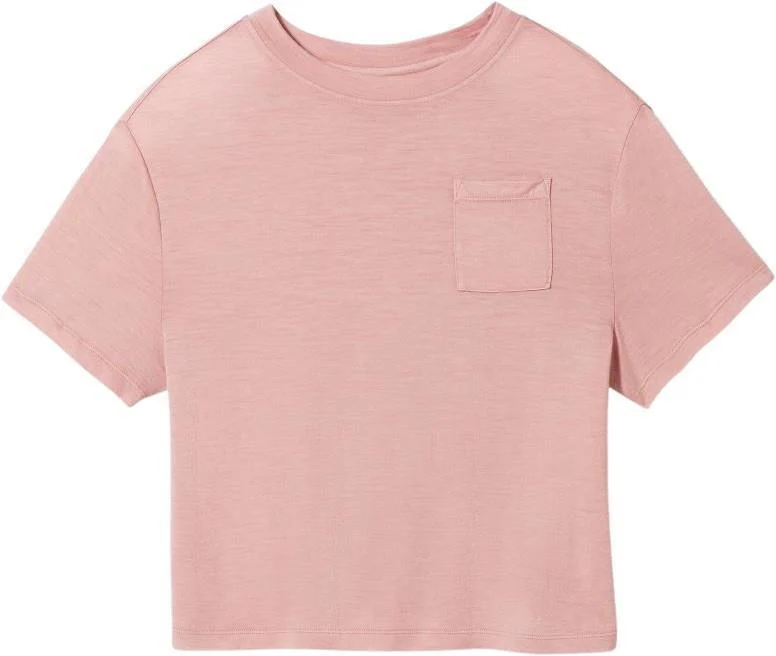 Merino Cropped SS Tee - Womens