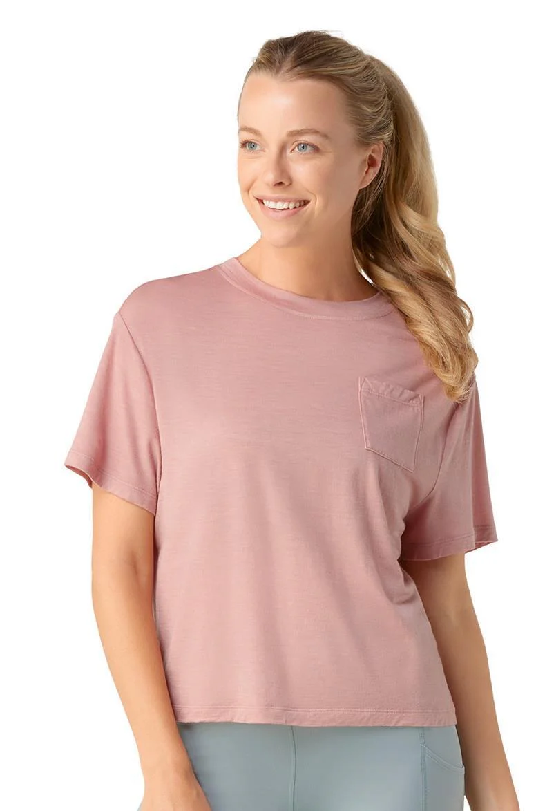 Merino Cropped SS Tee - Womens - Image 2