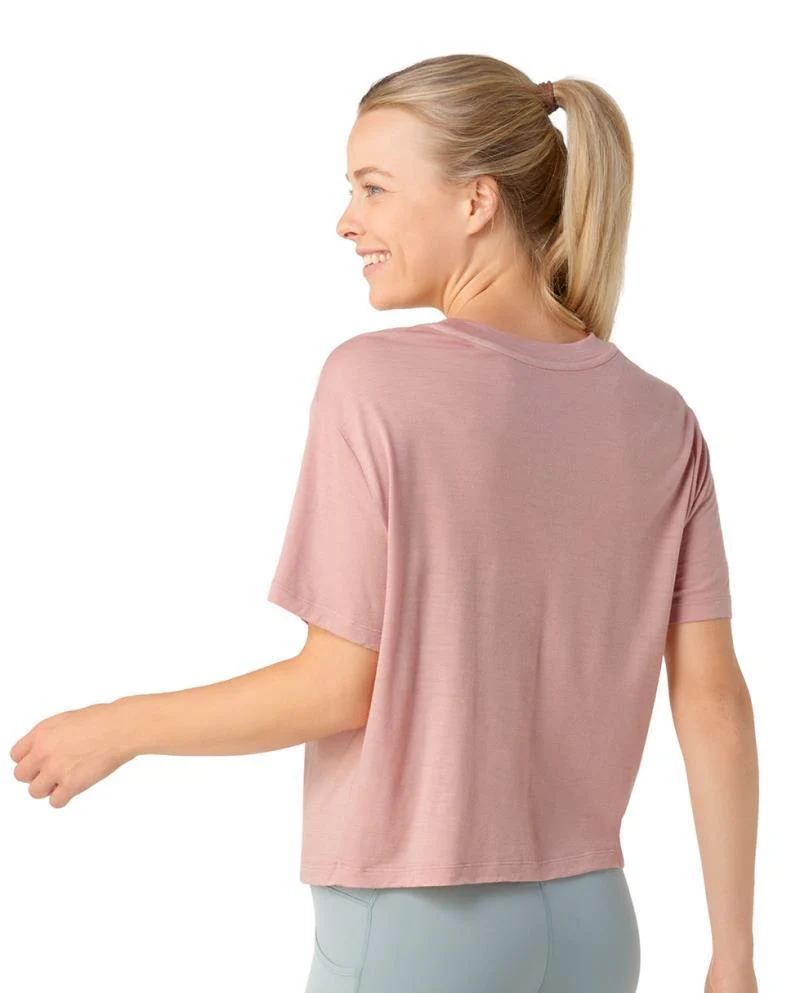Merino Cropped SS Tee - Womens - Image 3