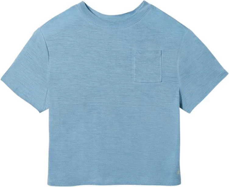 Merino Cropped SS Tee - Womens - Image 4