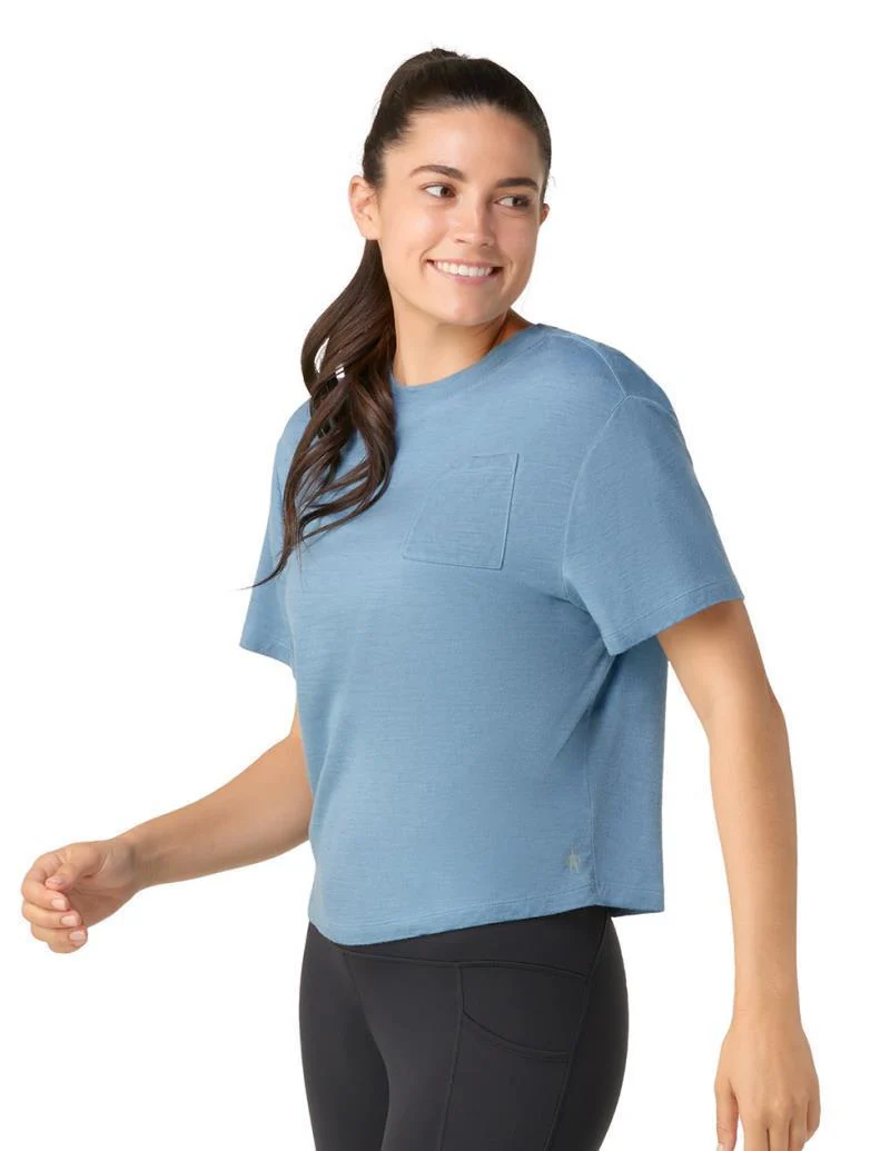Merino Cropped SS Tee - Womens - Image 5