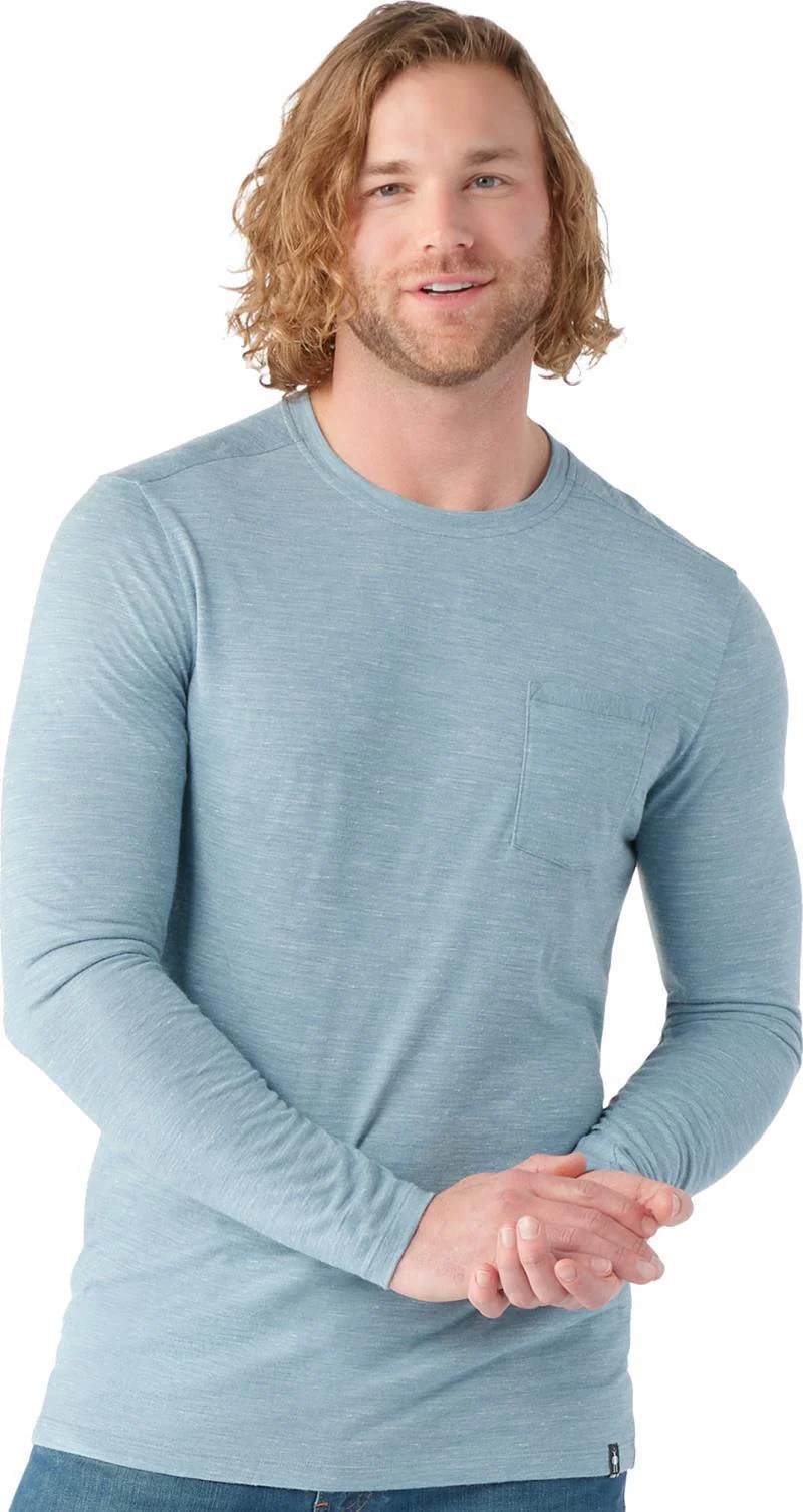 Merino Hemp Blend LS Crew - Mens - Image 5