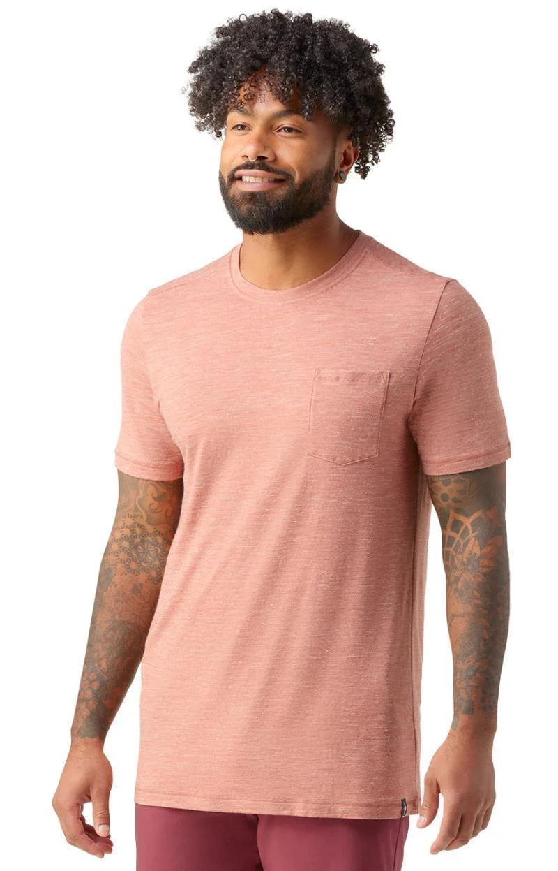 Merino Hemp 150 Blend Pocket SS Tee - Mens - Image 5
