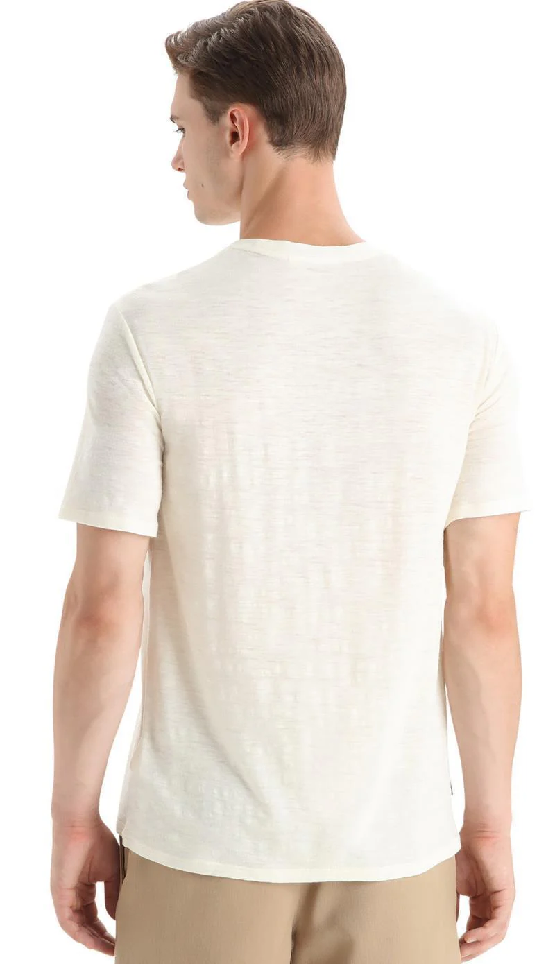 Merino Linen SS Tee - Mens - Image 4
