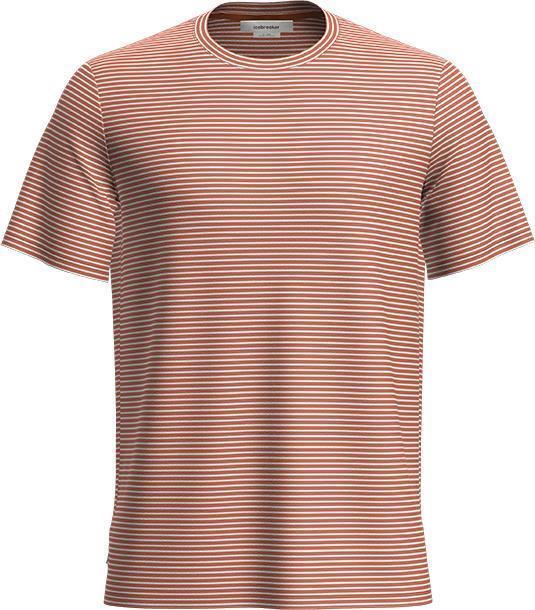 Merino Linen SS Tee - Stripe - Mens - Image 2
