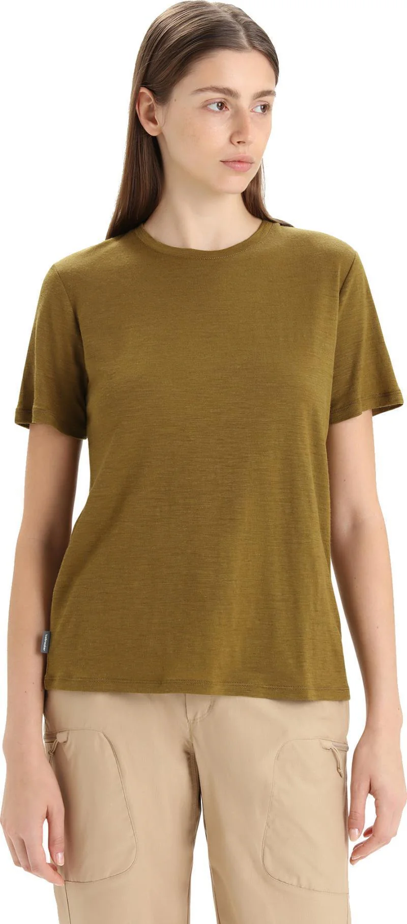 Merino Linen SS Tee - Womens - Image 3