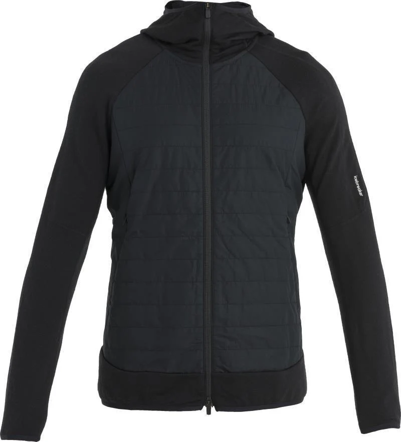 Merino Quantum Hybrid LS Zip Hoodie - Mens - Image 3