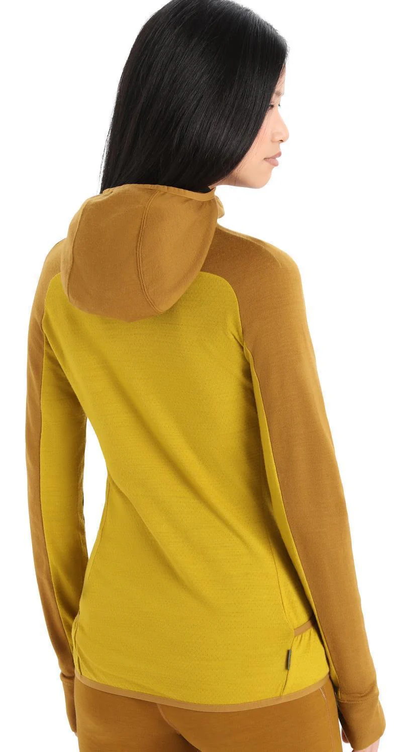 Merino Quantum ZoneKnit LS Zip Hoodie - Womens - Image 11