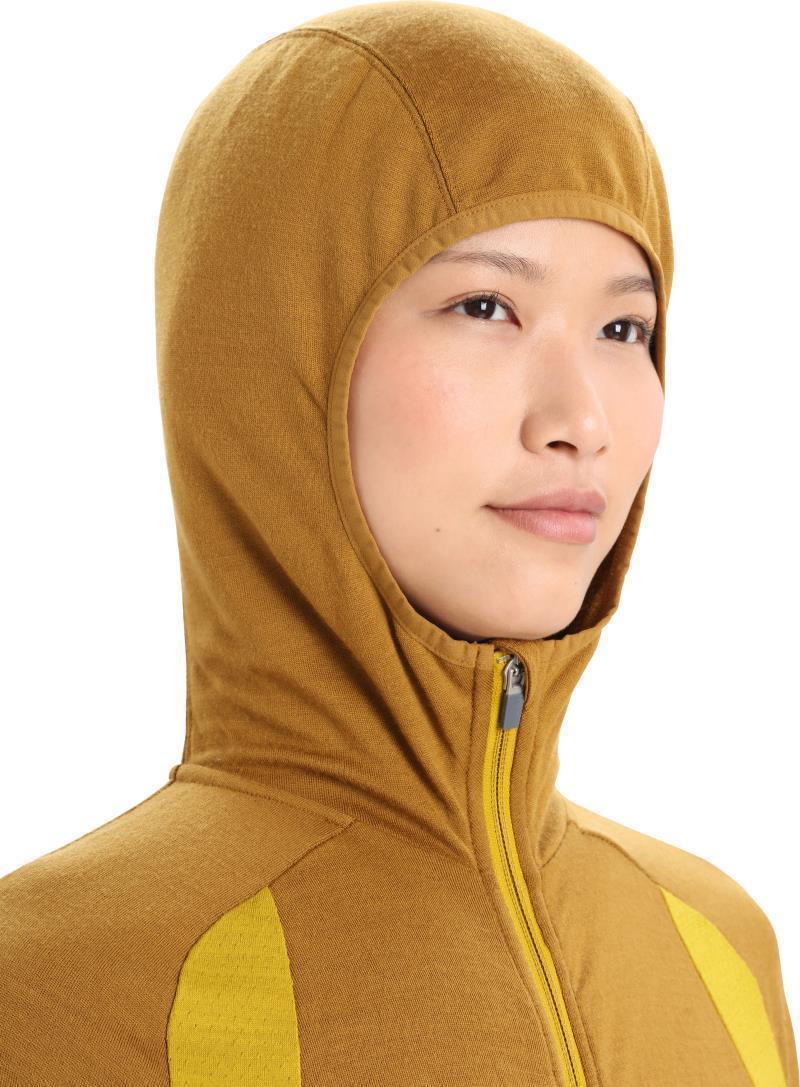 Merino Quantum ZoneKnit LS Zip Hoodie - Womens - Image 12