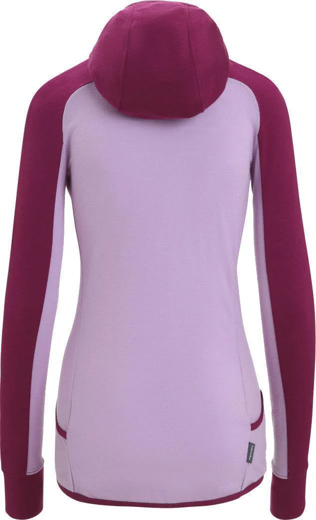 Merino Quantum ZoneKnit LS Zip Hoodie - Womens - Image 17