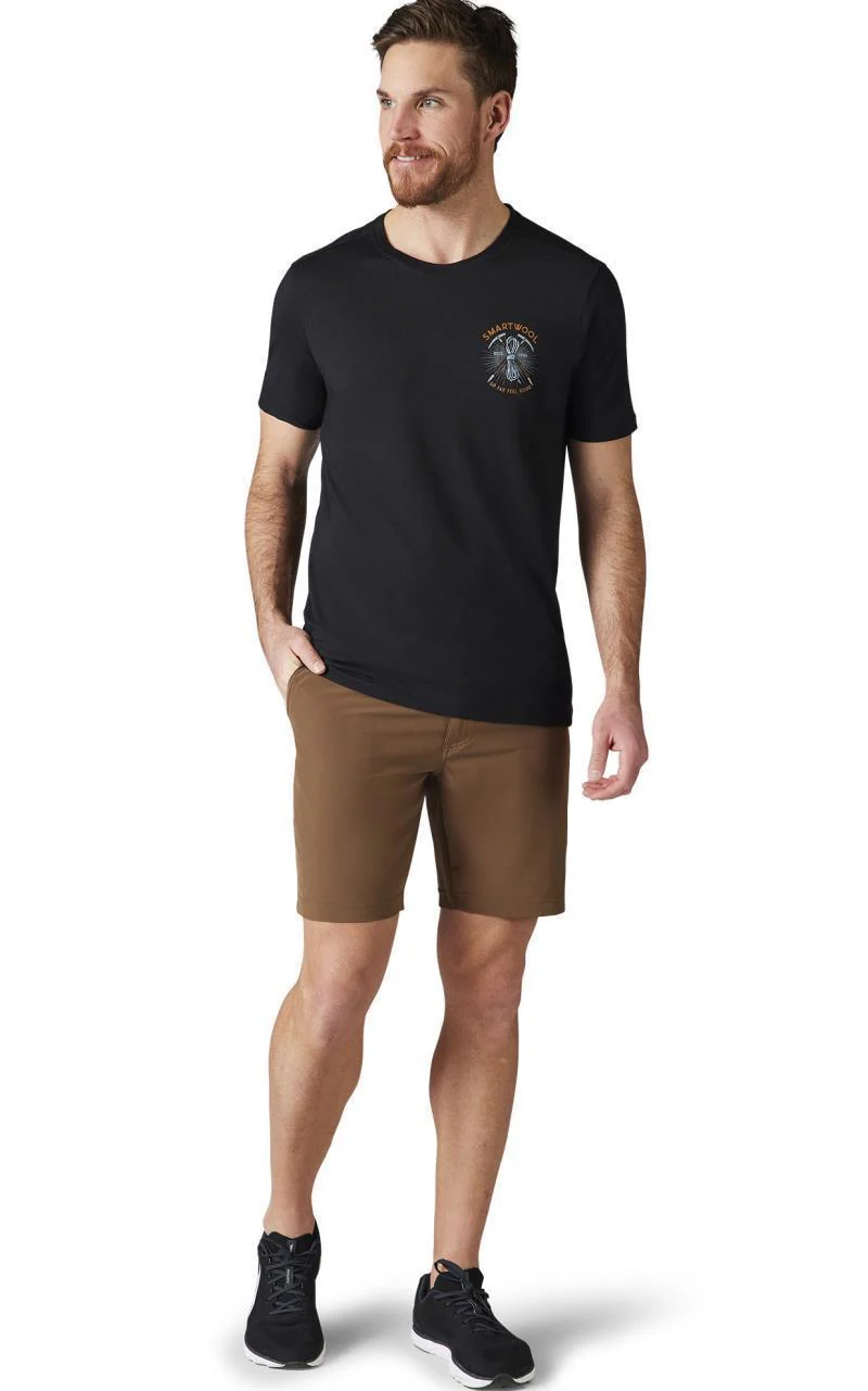 Merino Sport 150 Ice Axe Descent Graphic Tee - Mens - Image 2