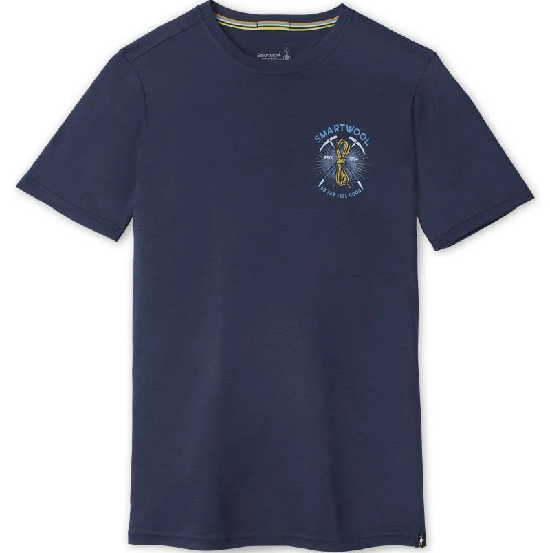 Merino Sport 150 Ice Axe Descent Graphic Tee - Mens - Image 3