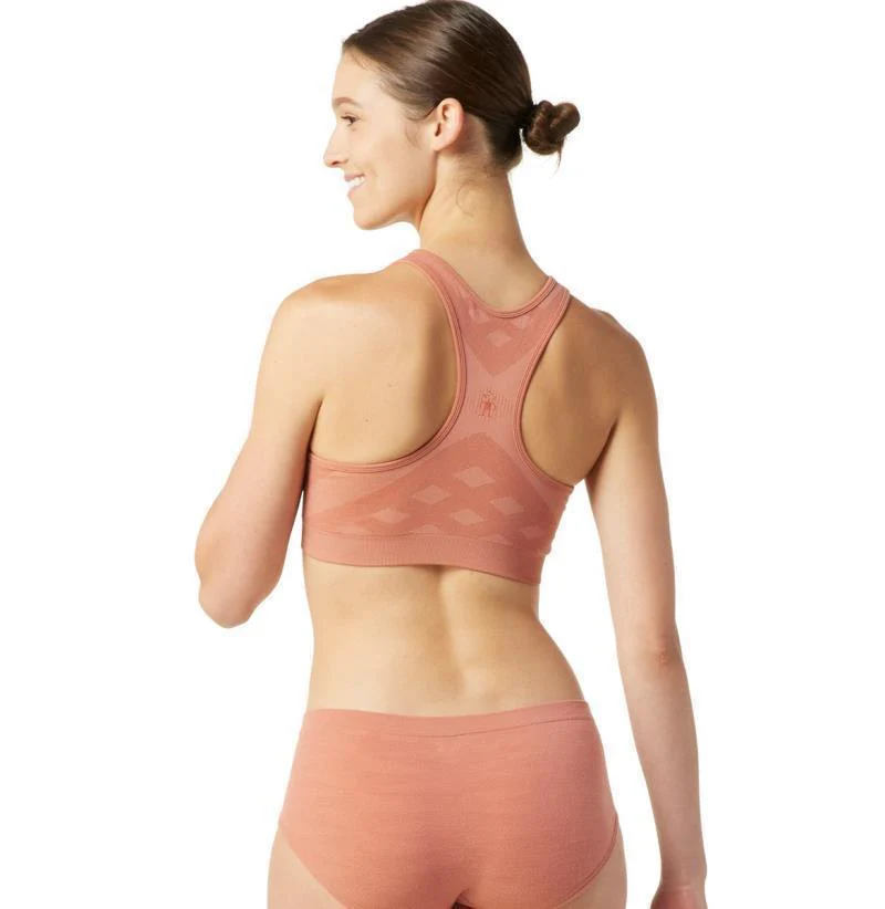 Merino Sport Seamless Racerback Bra - Image 7