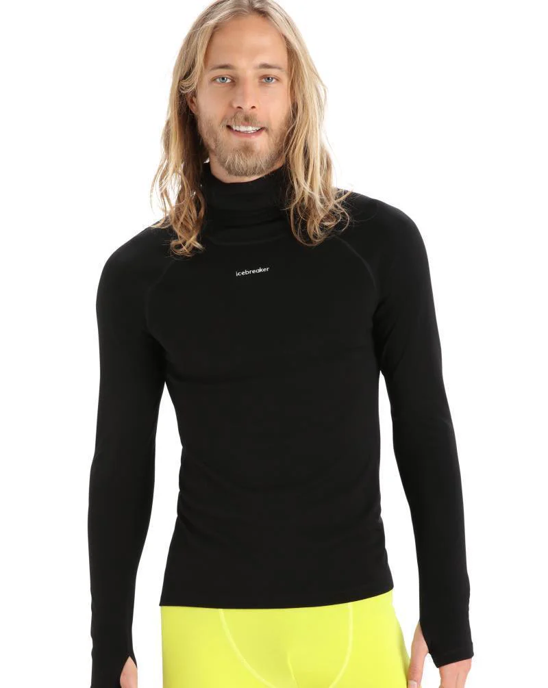 MerinoFine LS Roll Neck - Mens - Image 2