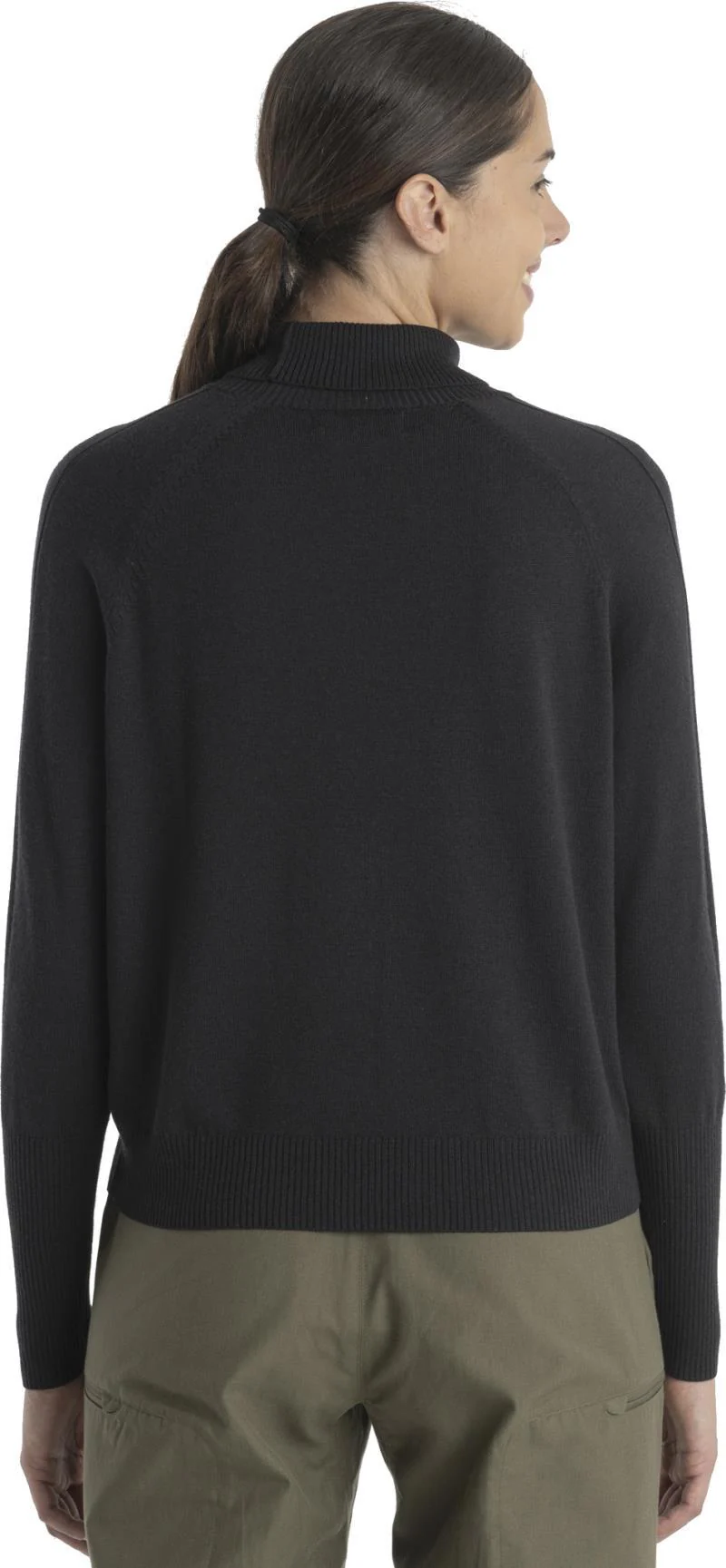 MerinoFine Luxe LS High Neck Sweater - Womens - Image 4