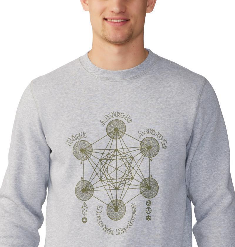 Metatrons Cube Pullover Crew - Mens - Image 10
