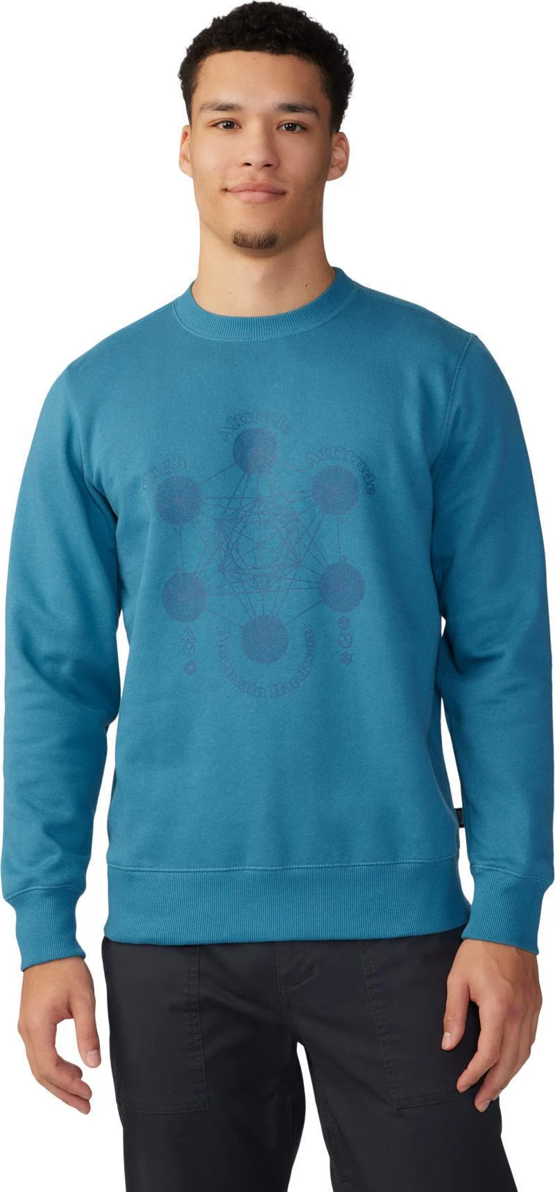 Metatrons Cube Pullover Crew - Mens - Image 11
