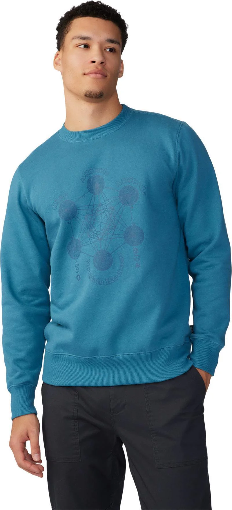 Metatrons Cube Pullover Crew - Mens - Image 12