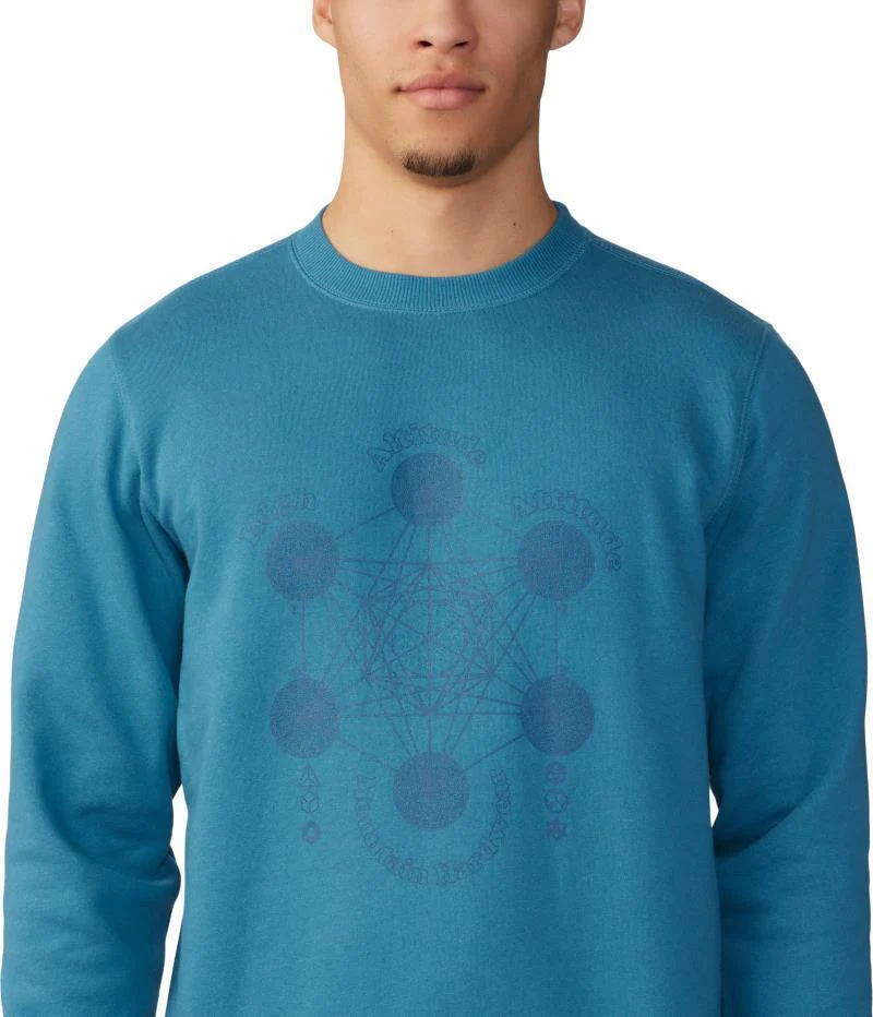 Metatrons Cube Pullover Crew - Mens - Image 15