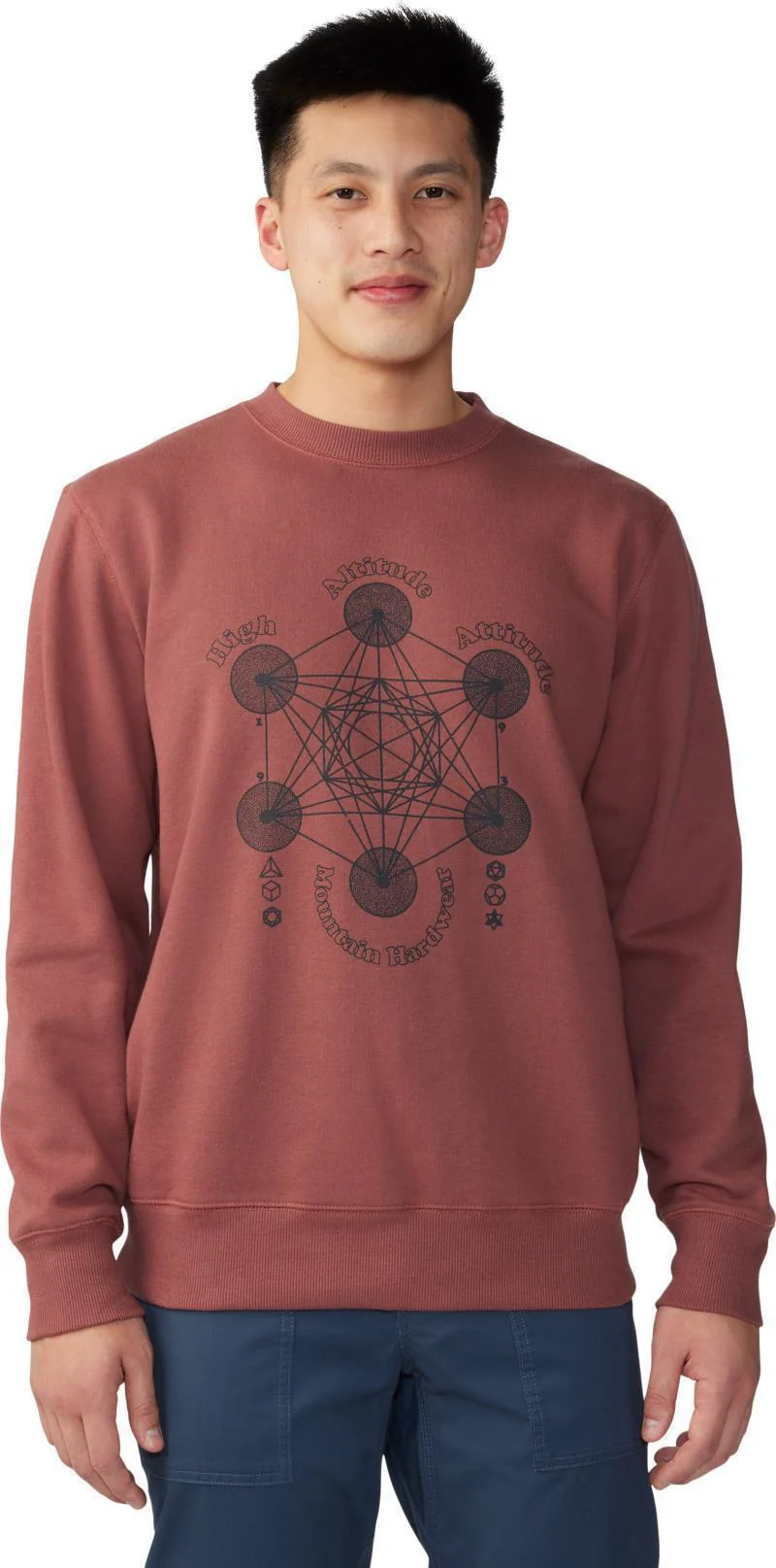 Metatrons Cube Pullover Crew - Mens - Image 16