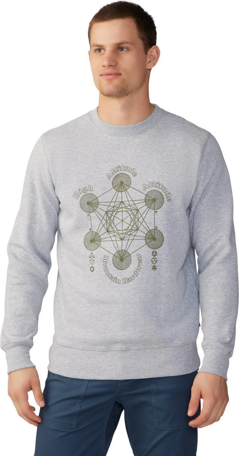 Metatrons Cube Pullover Crew - Mens - Image 6
