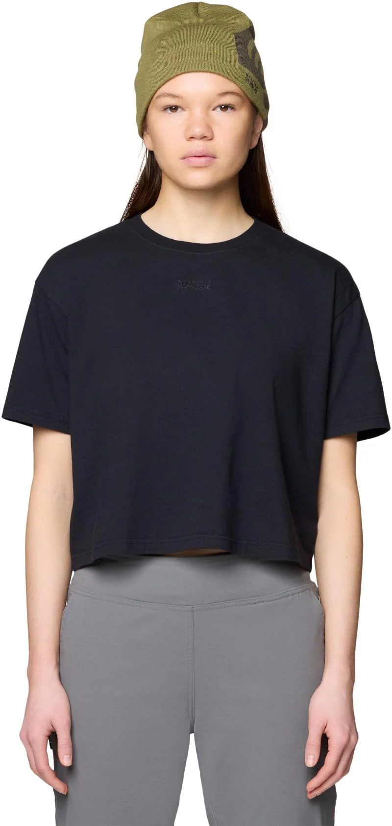 MHW Center Logo Boxy Crop SS - Womens - Image 3