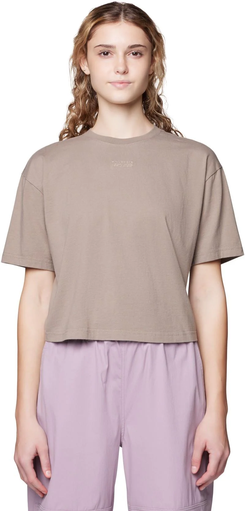 MHW Center Logo Boxy Crop SS - Womens - Image 5