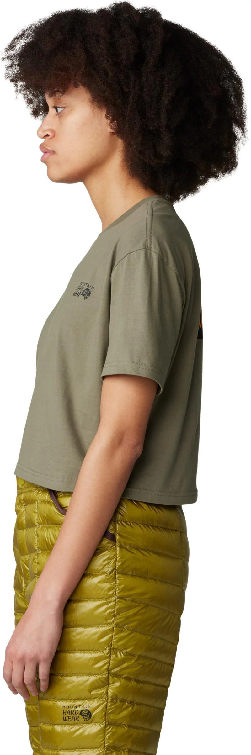MHW Logo Boxy Crop SS - Womens - Image 8