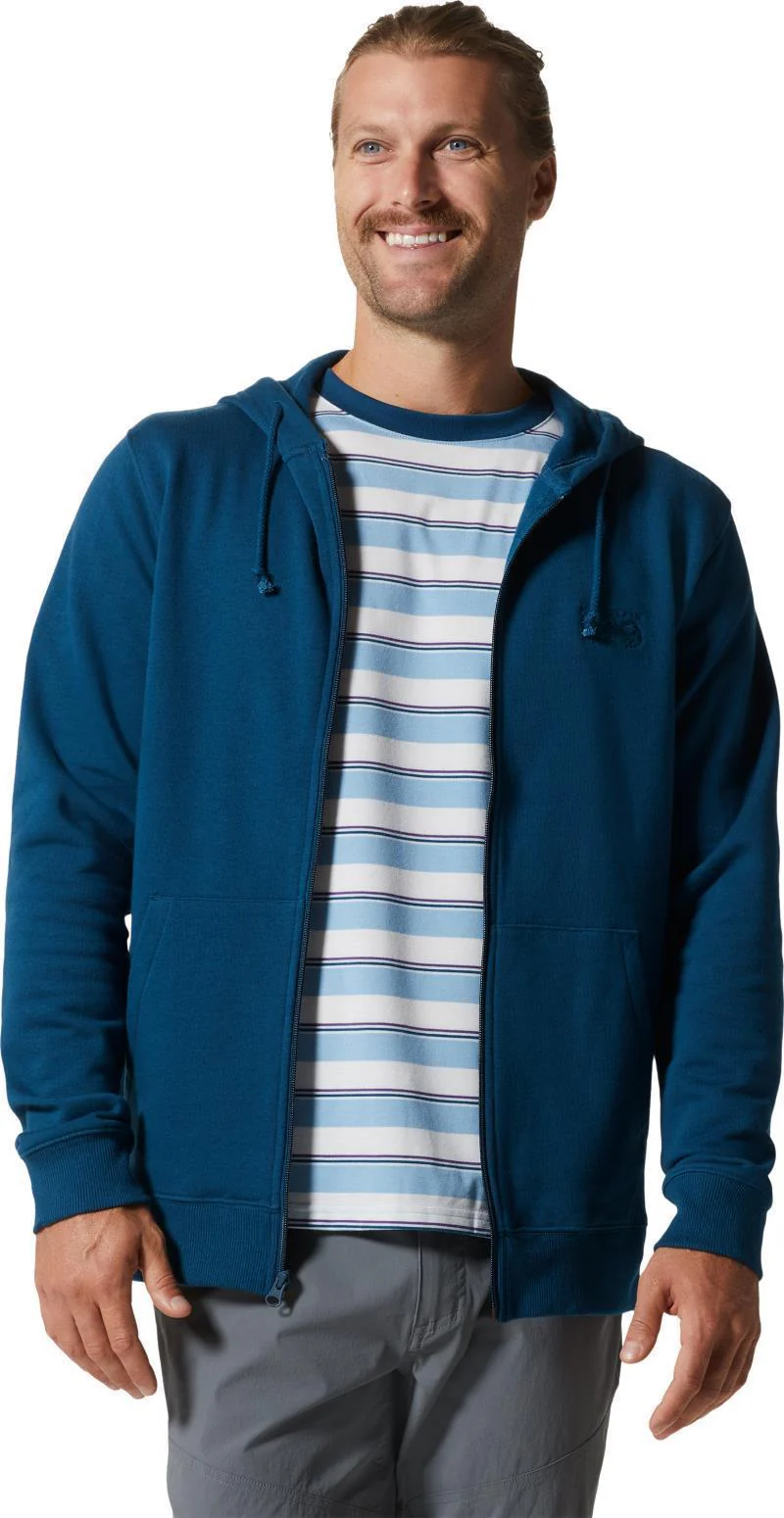 MHW Logo Full Zip Hoody - Mens - Image 3