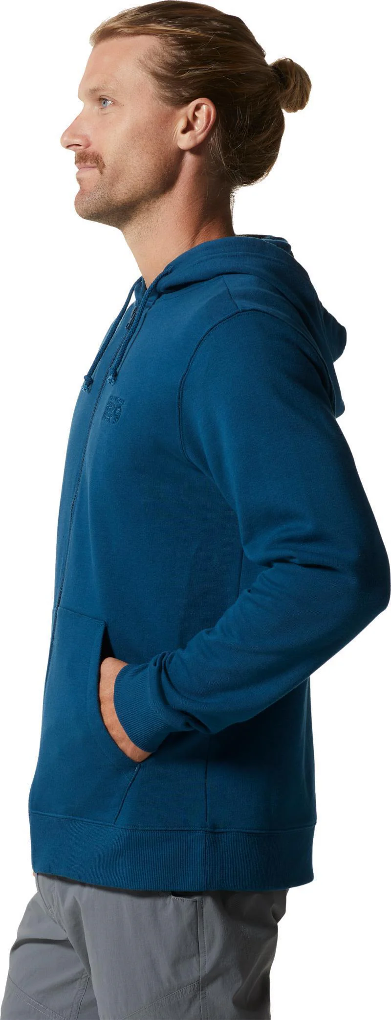 MHW Logo Full Zip Hoody - Mens - Image 5