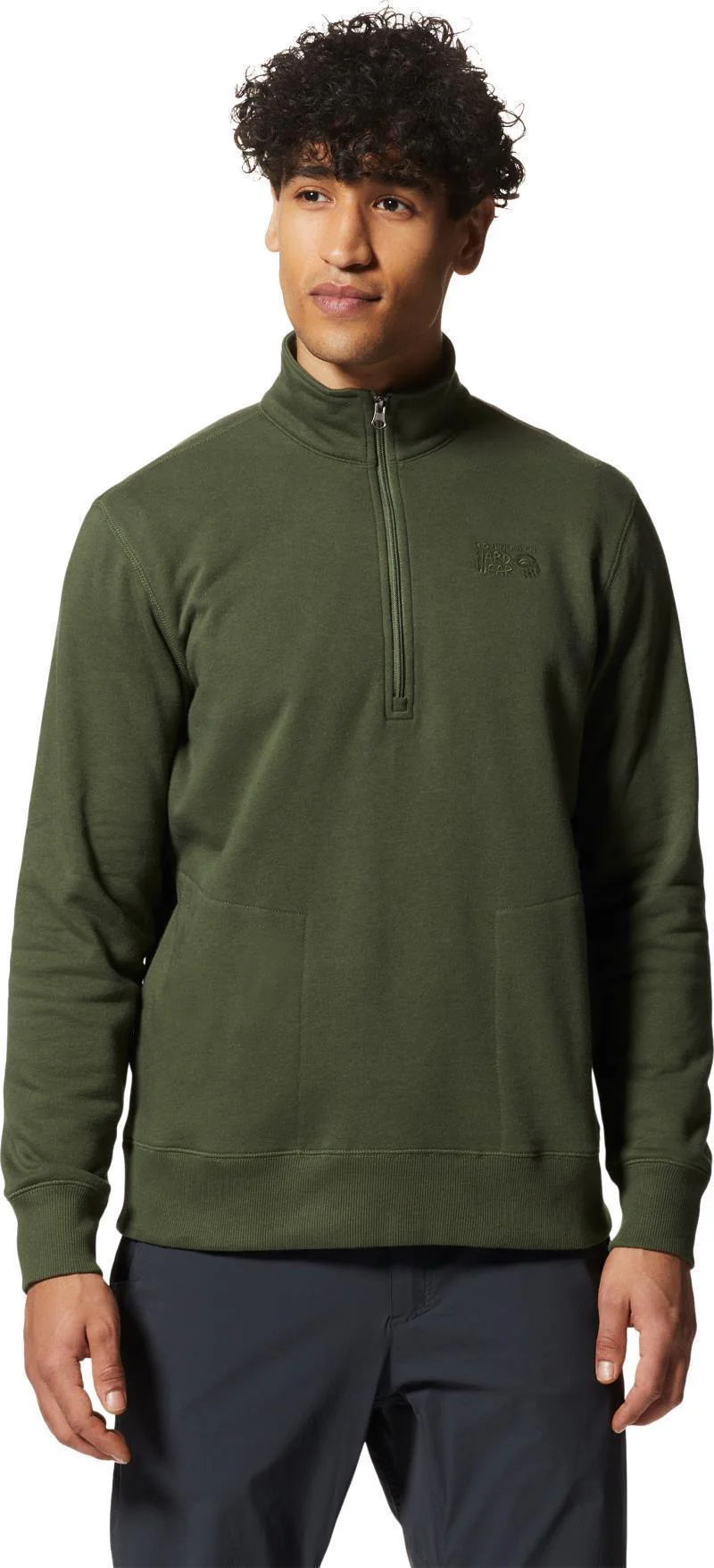 MHW Logo Half Zip - Mens