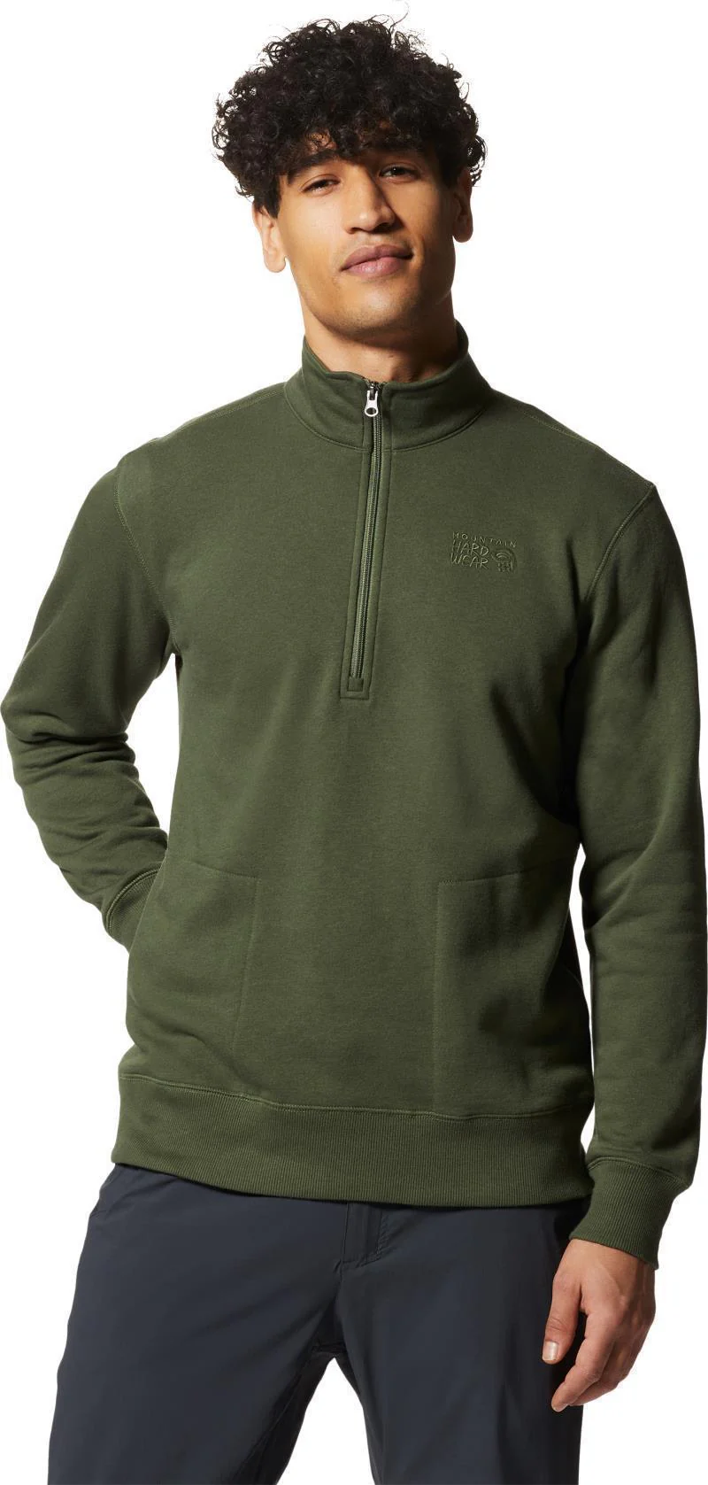 MHW Logo Half Zip - Mens - Image 2