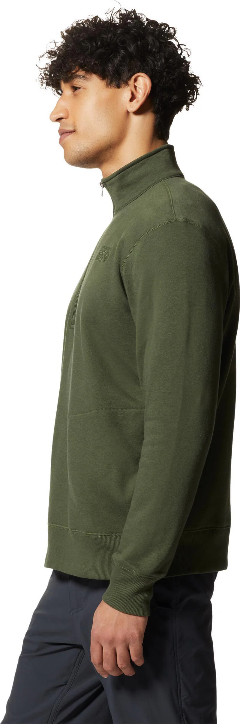 MHW Logo Half Zip - Mens - Image 4
