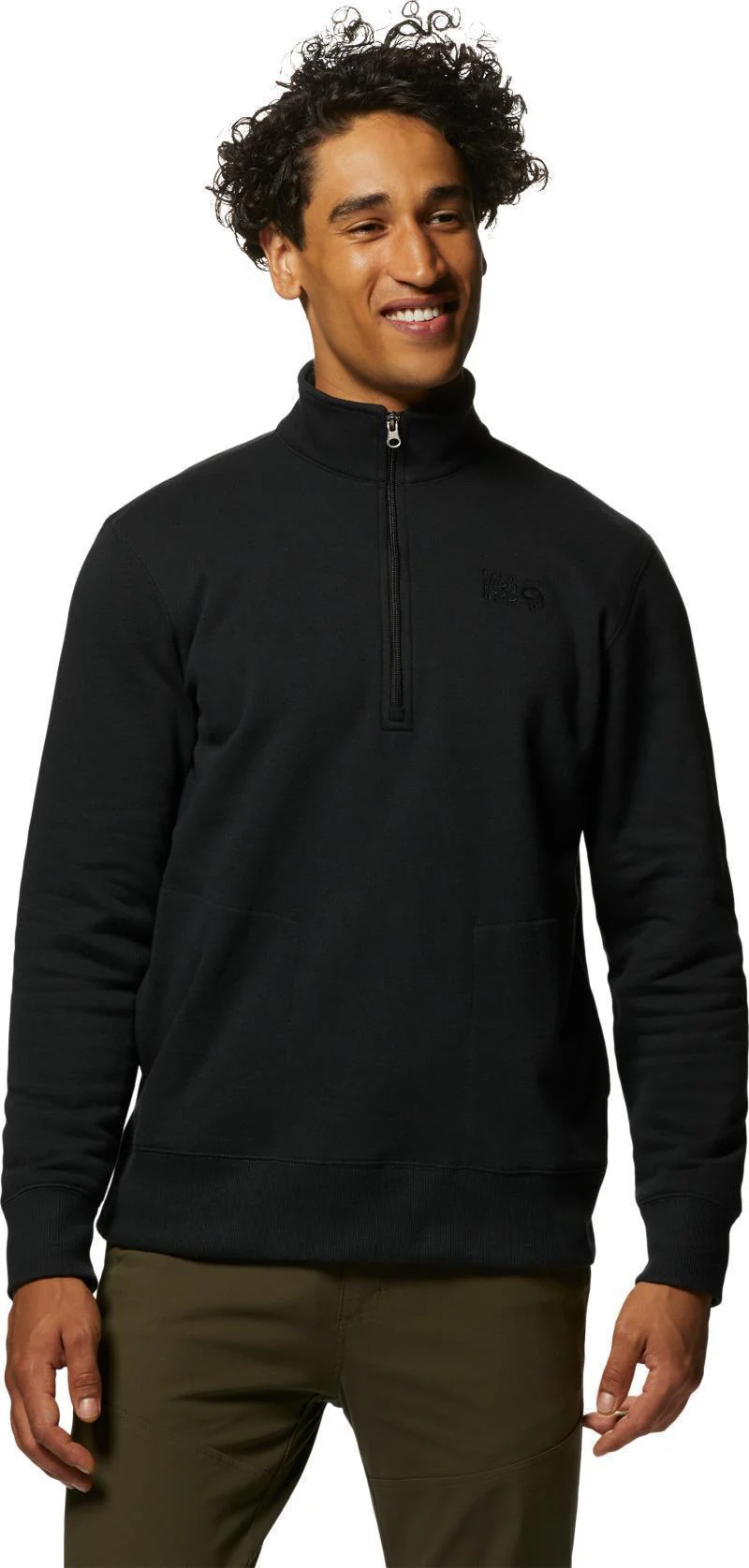 MHW Logo Half Zip - Mens - Image 9