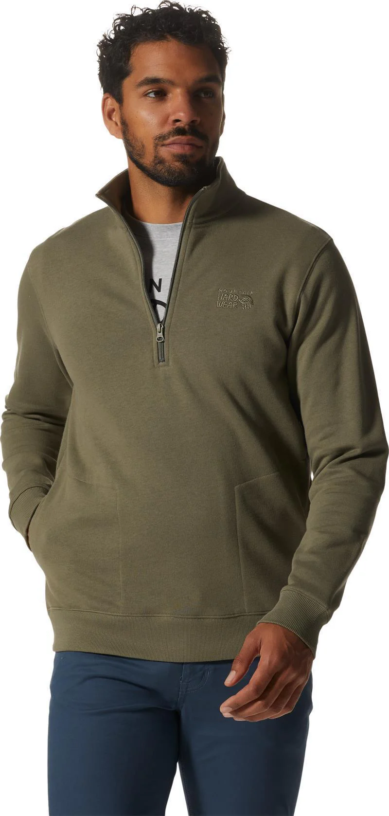 MHW Logo Half Zip - Mens (Prior Season) - Image 7